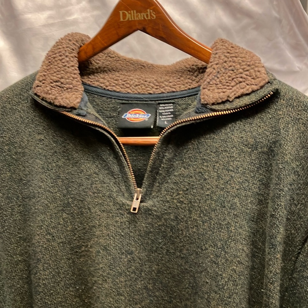 Dickies Zipper Pullover Shirt for Men
